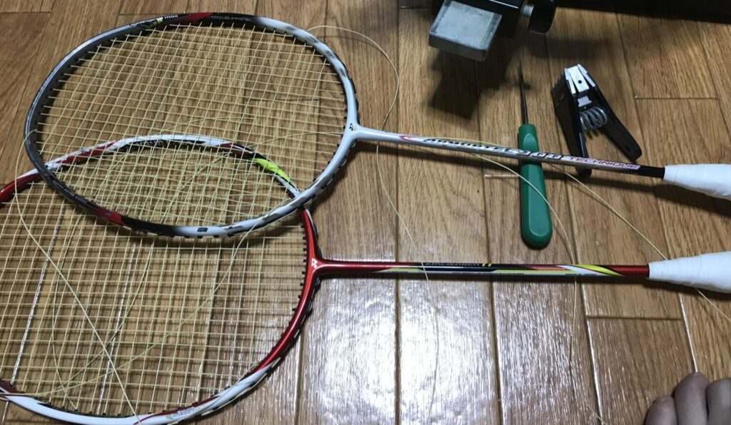 badminton stringing service in Malta by Noriyuki Kurata. Fast, professional quality